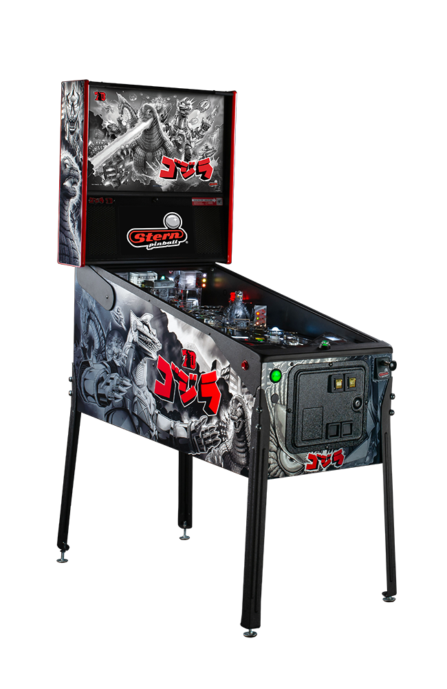 Godzilla 70th Anniversary Premium Pinball Machine by Stern